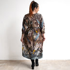 Pleated Shirt Dress by Escape - Almasa - 31068
