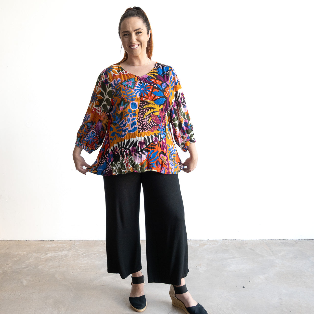 Poet Blouse by Orientique Australia - Salvador - 82208
