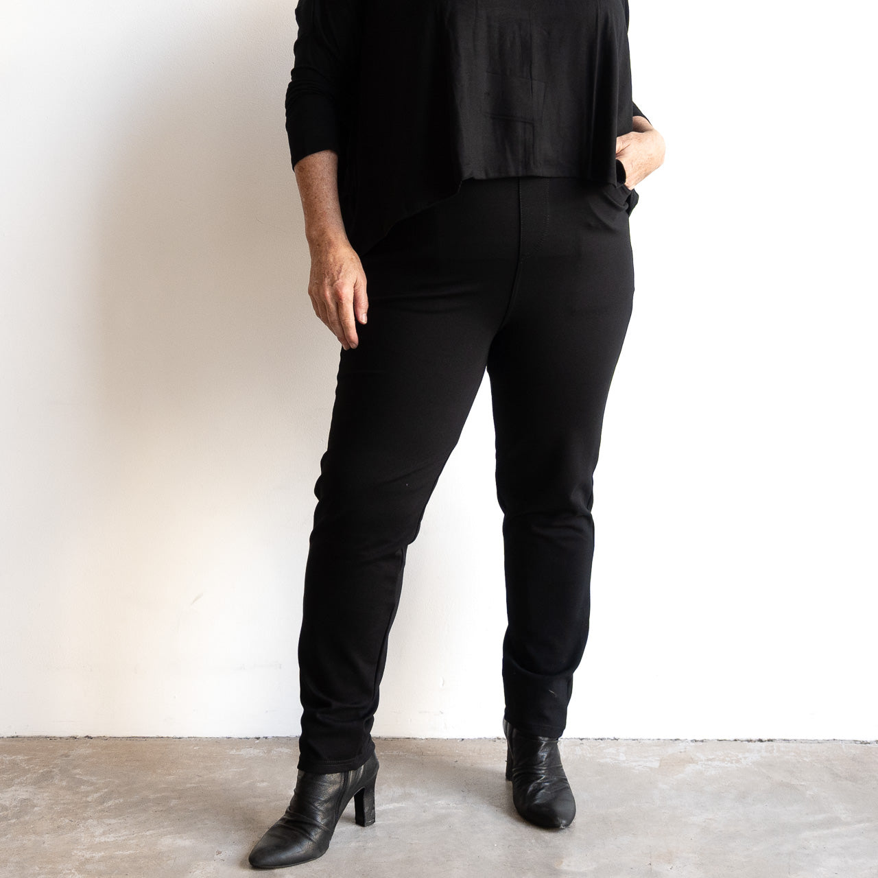 Ponte Pant Straight Leg by Orientique Australia - 4669