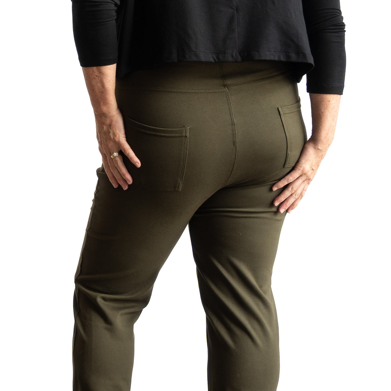 Ponte Pant Straight Leg by Orientique Australia - 4669