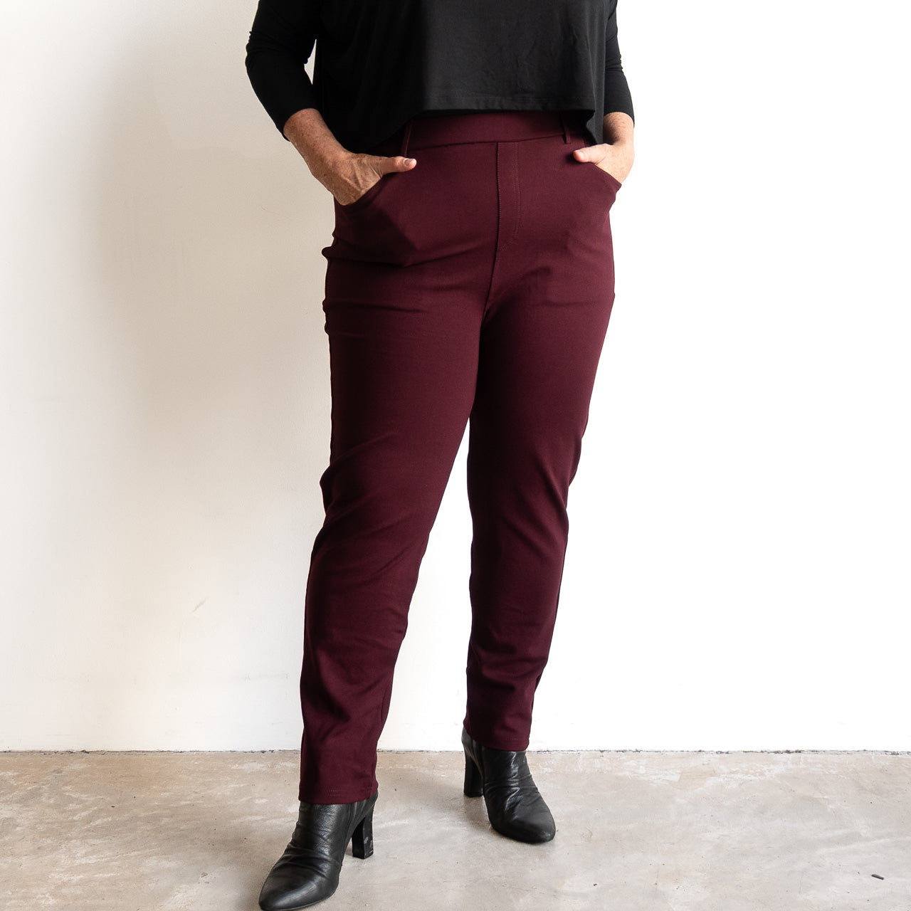 Ponte Pant Straight Leg by Orientique Australia - 4669