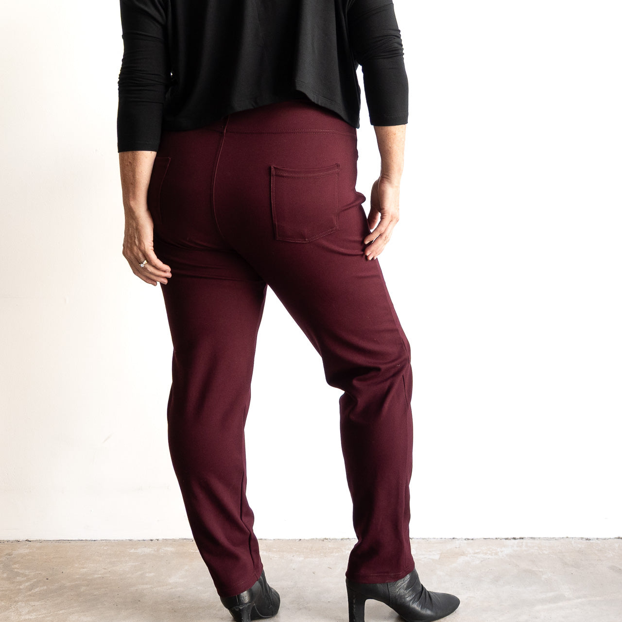 Ponte Pant Straight Leg by Orientique Australia - 4669