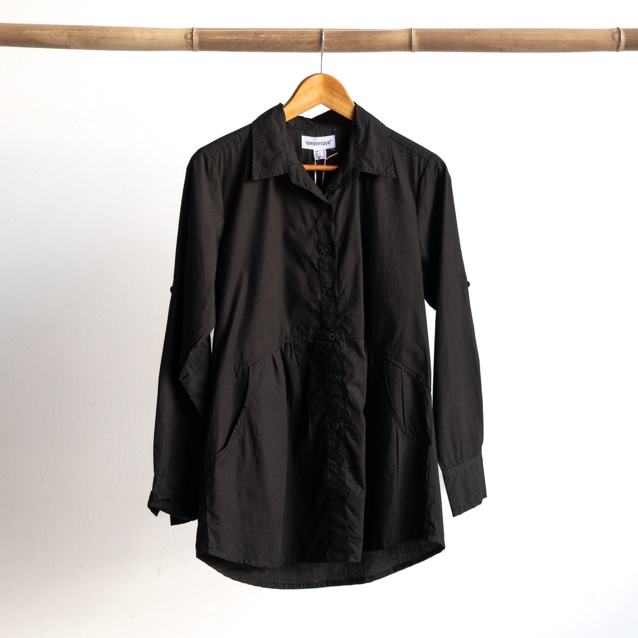 Poplin Pocket Shirt Blouse - 42244