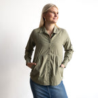 Poplin Pocket Shirt Blouse - 42244