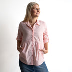 Poplin Pocket Shirt Blouse - 42244