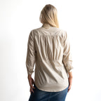 Poplin Pocket Shirt Blouse - 42244
