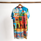 Postcard Collared Dress - Mexicana - 21885M