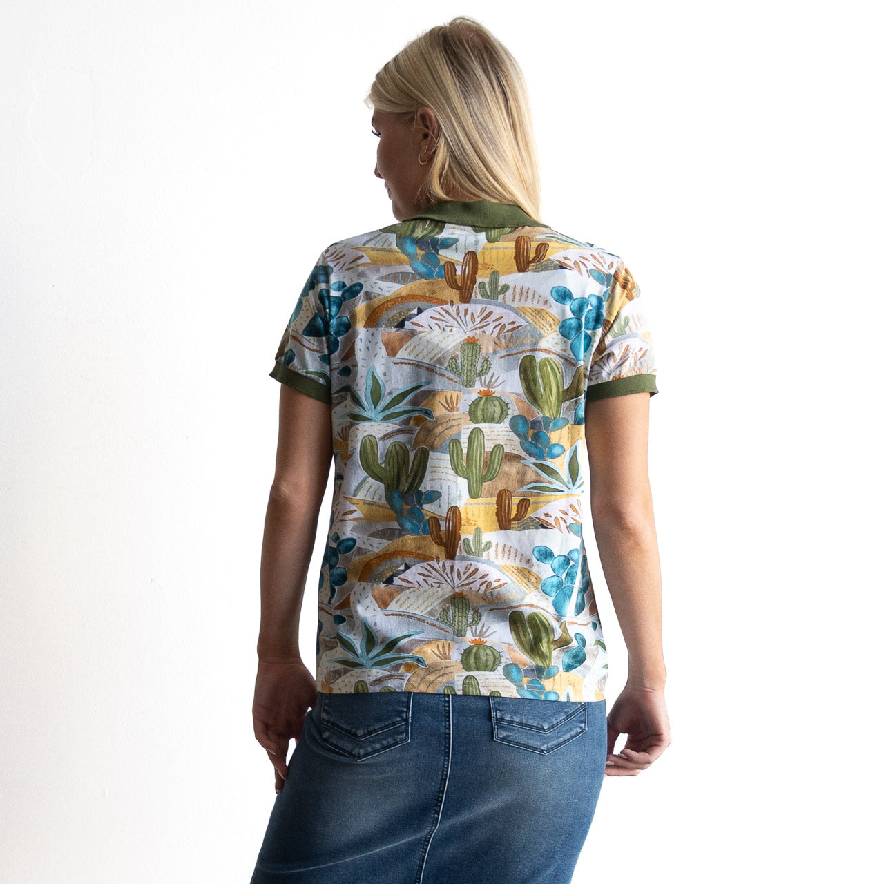 Postcard Polo Shirt - Desert - 82007