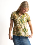 Postcard Polo Shirt - Tropical trees - 82007