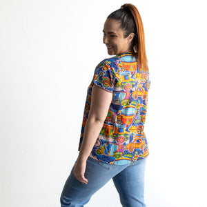 Postcard T-Shirt by Orientique Australia - Dilli - 32448