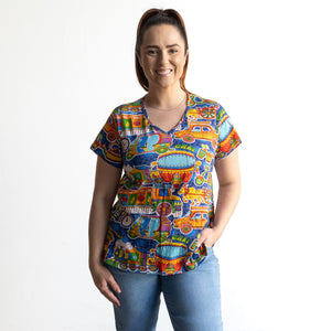 Postcard T-Shirt by Orientique Australia - Dilli - 32448
