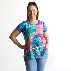 Postcard T-Shirt by Orientique Australia - Marakesh - 23097M