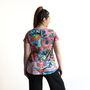 Postcard T-Shirt by Orientique Australia - Scooter - 23097S