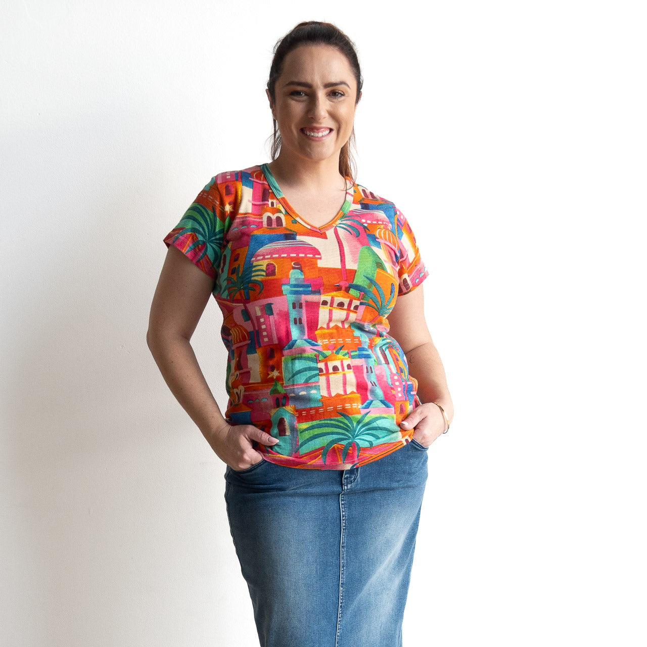Postcard T-shirt - Moorish - 23181