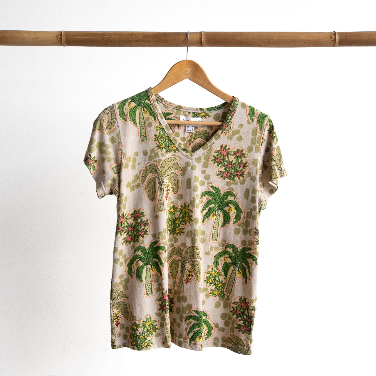 Postcard T-shirt - Tropical trees - 23181