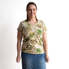 Postcard T-shirt - Tropical trees - 23181