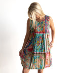 Postcard Twist It Shift Dress - Foulard - 61052