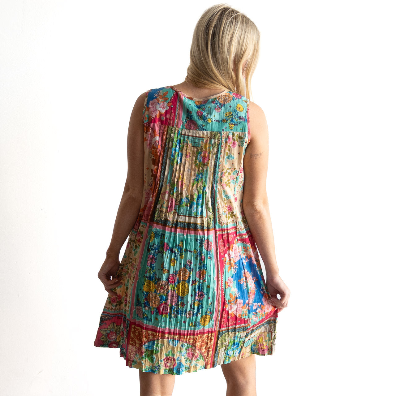 Postcard Twist It Shift Dress - Foulard - 61052