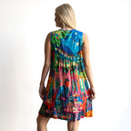 Postcard Twist It Shift Dress - French Restaurant - 21884F