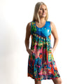 Postcard Twist It Shift Dress - French Restaurant - 21884F