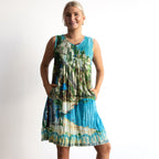 Postcard Twist It Shift Dress - Tulum - 61033