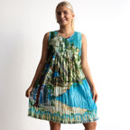 Postcard Twist It Shift Dress - Tulum - 61033