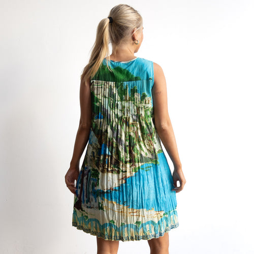 Postcard Twist It Shift Dress - Tulum - 61033