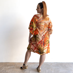Puff Sleeve Dress by Escape - Martina - 30122