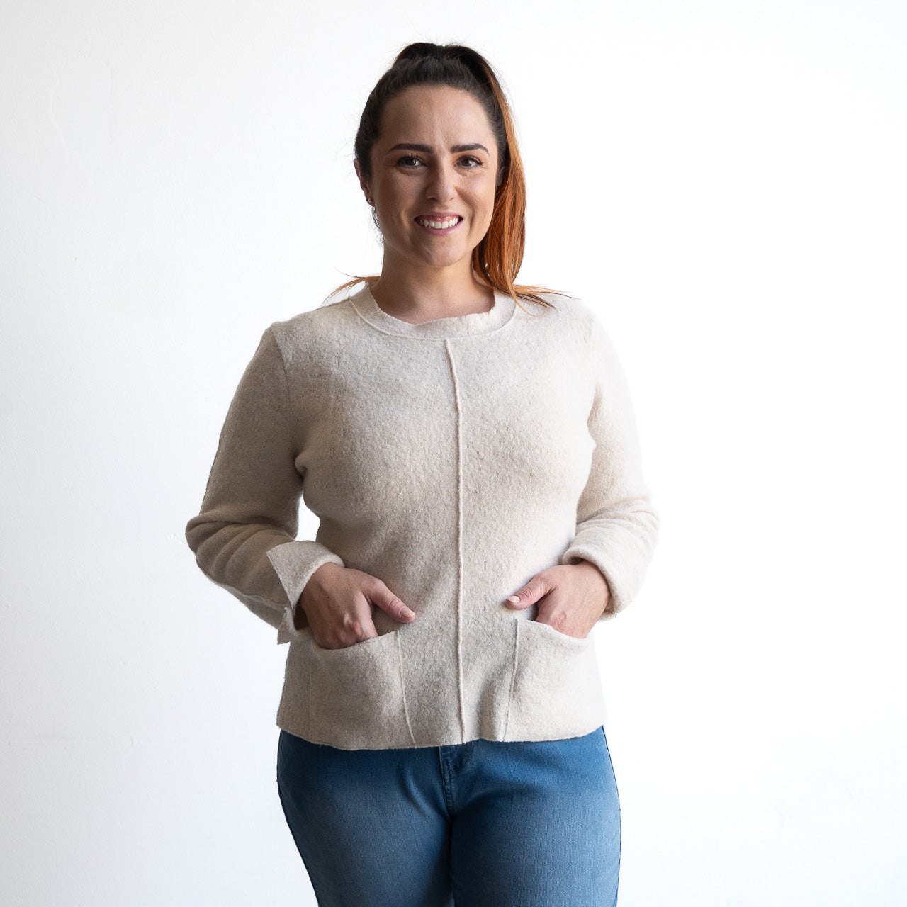 Pure Merino Wool Top by Orientique Australia - 1338