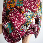 Quilted Reversible Button-Up Jacket by Orientique - Prato - 62778