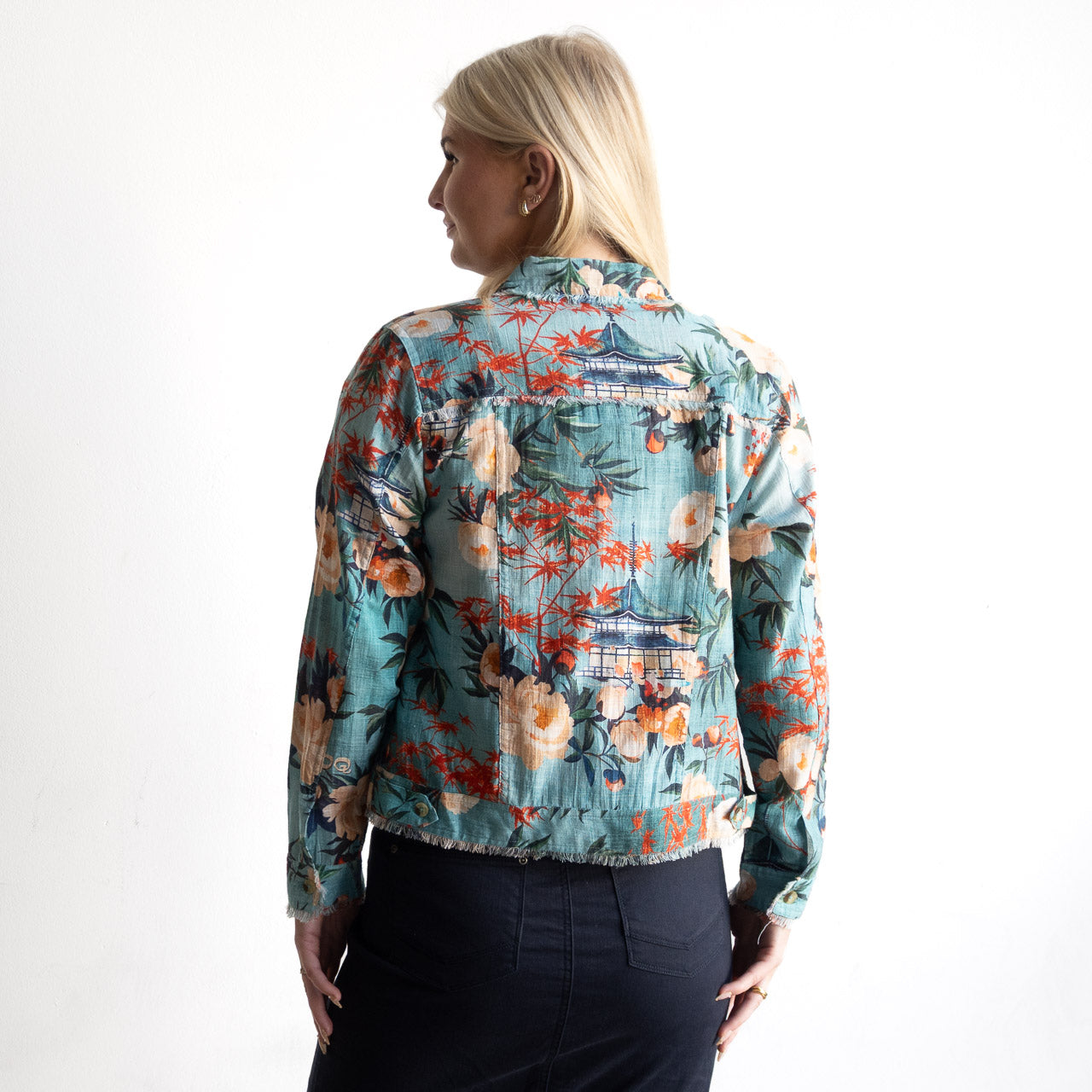 Raw Edge Jacket - Gordes - 23172