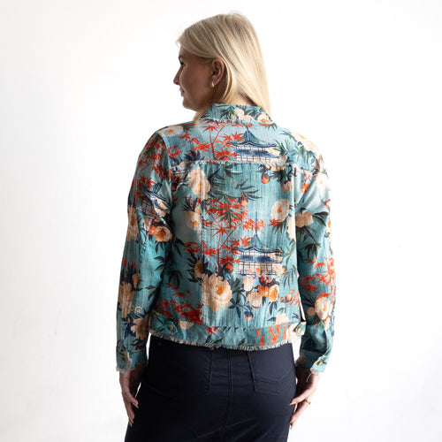 Raw Edge Jacket - Gordes - 23172
