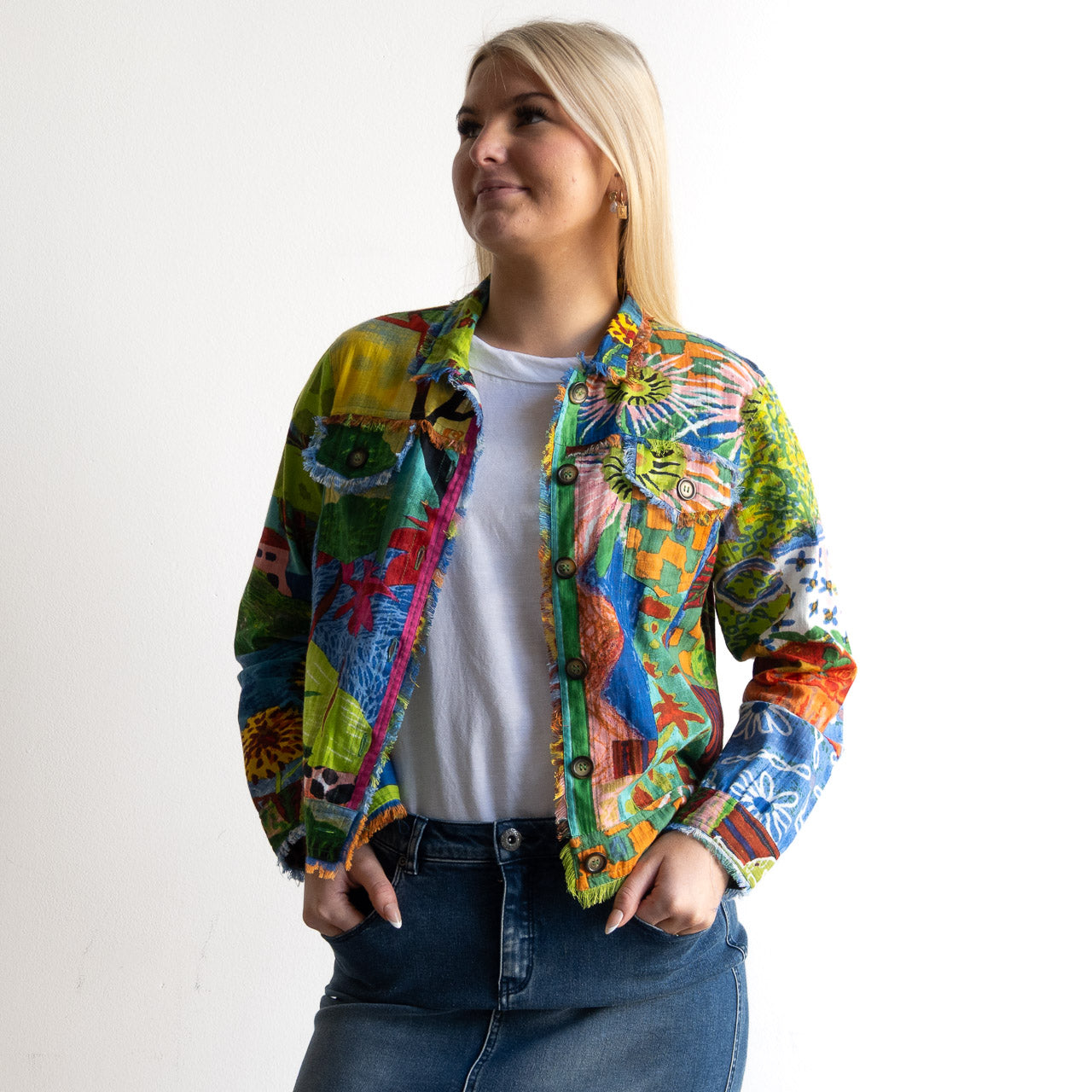Raw Edge Jacket - Le Moulin - 42230