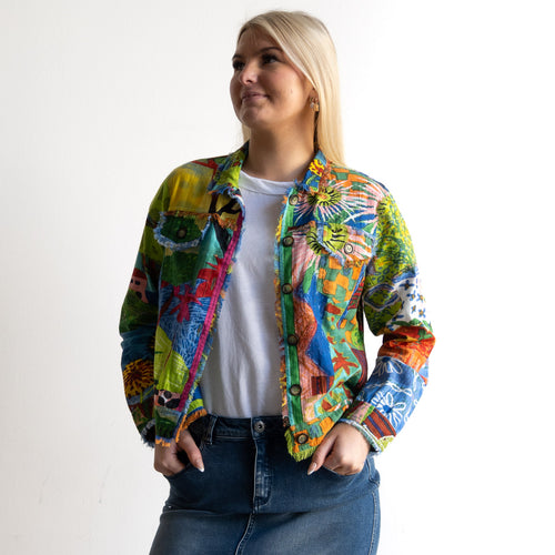 Raw Edge Jacket - Le Moulin - 42230