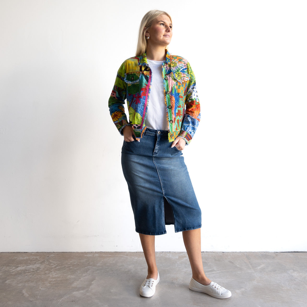 Raw Edge Jacket - Le Moulin - 42230