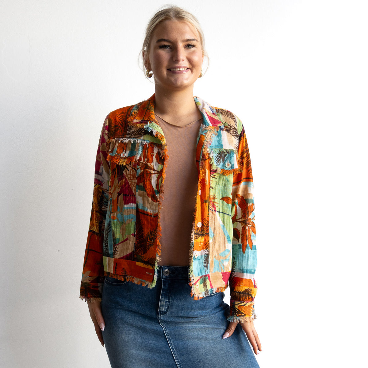 Raw Edge Jacket - Perpignan - 72576