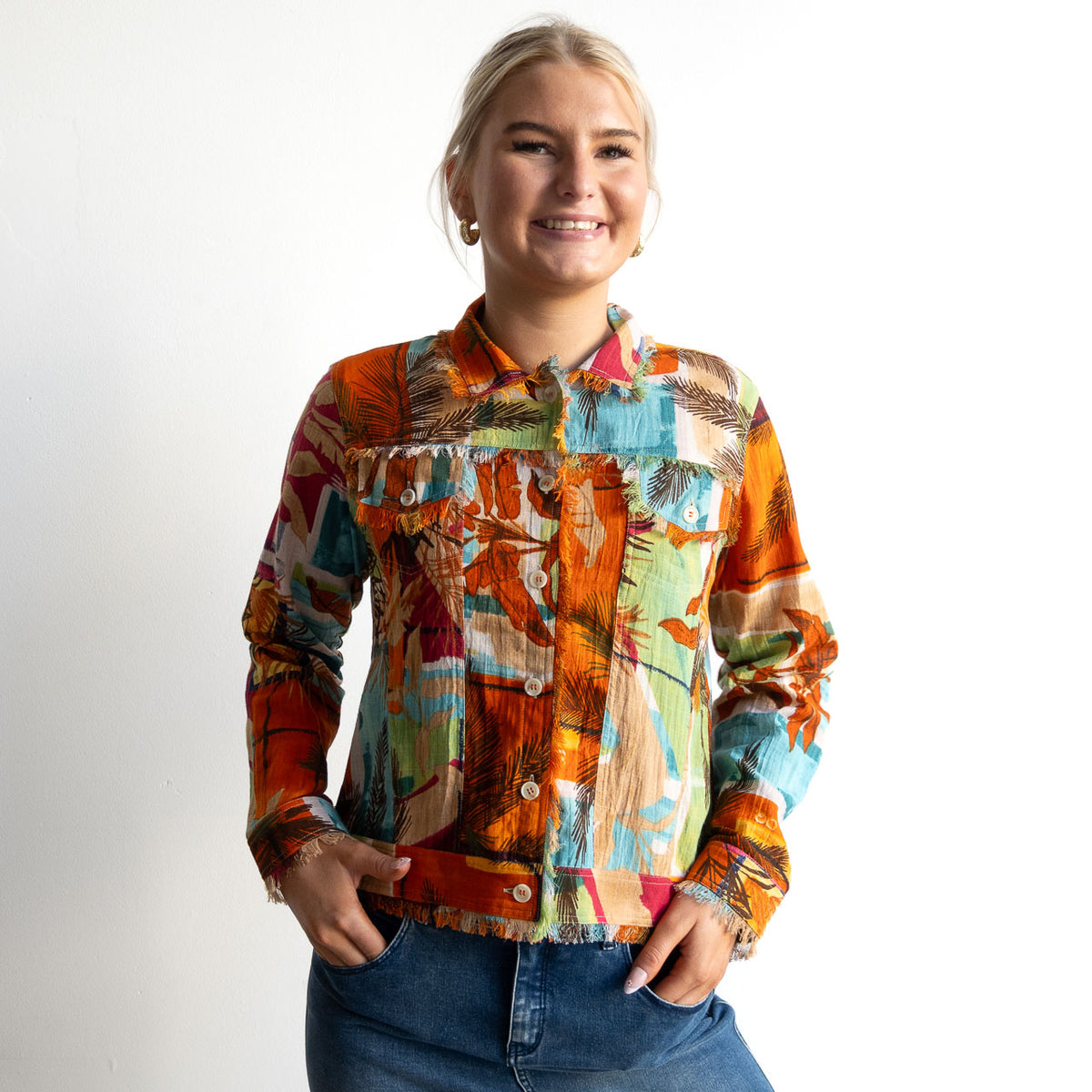 Raw Edge Jacket - Perpignan - 72576
