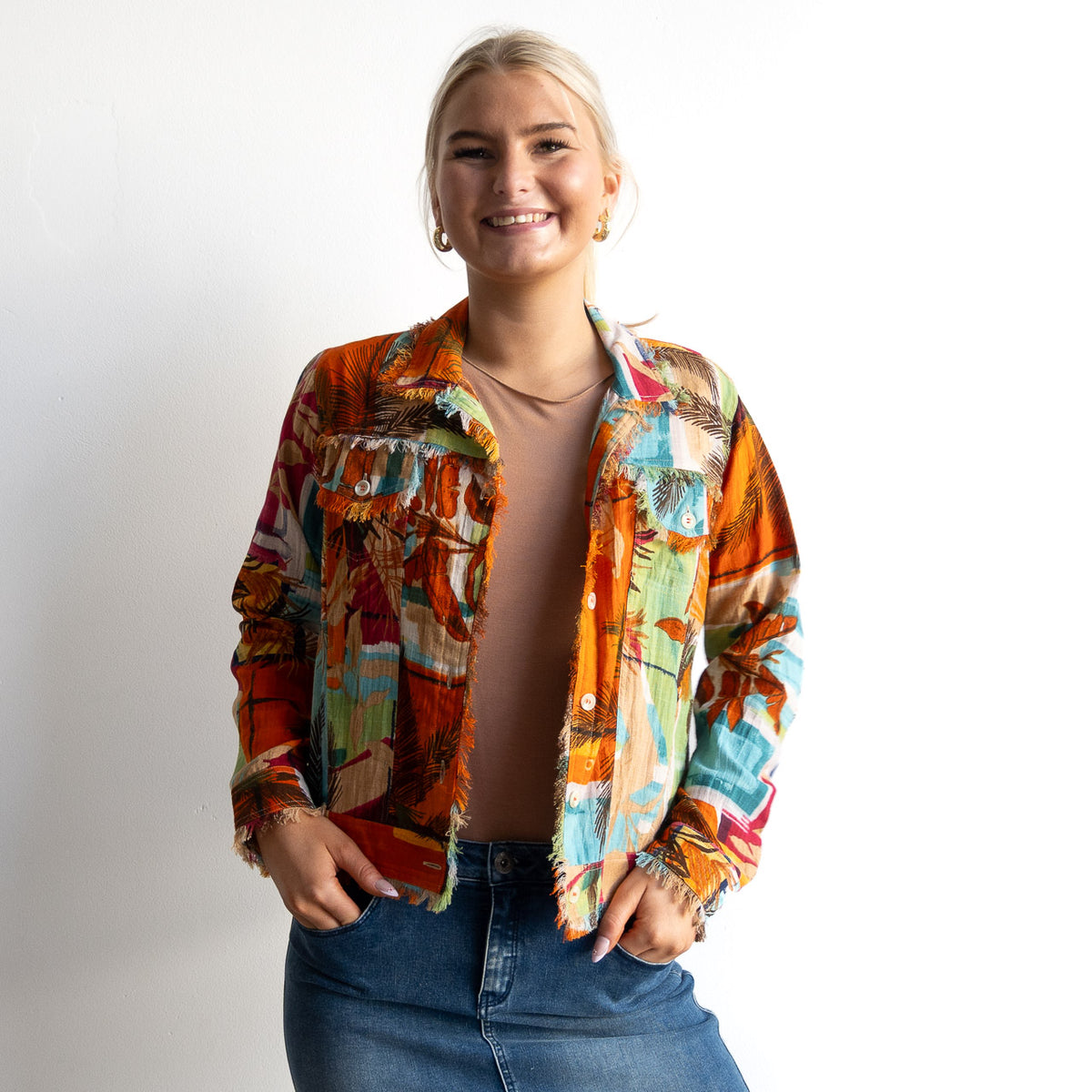 Raw Edge Jacket - Perpignan - 72576