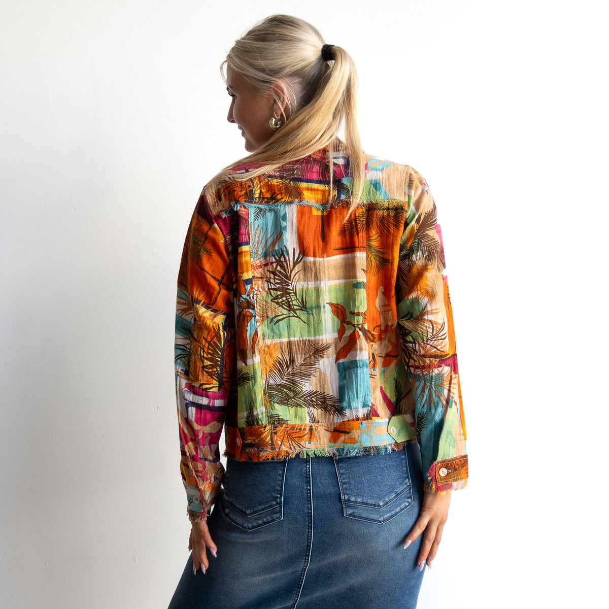Raw Edge Jacket - Perpignan - 72576
