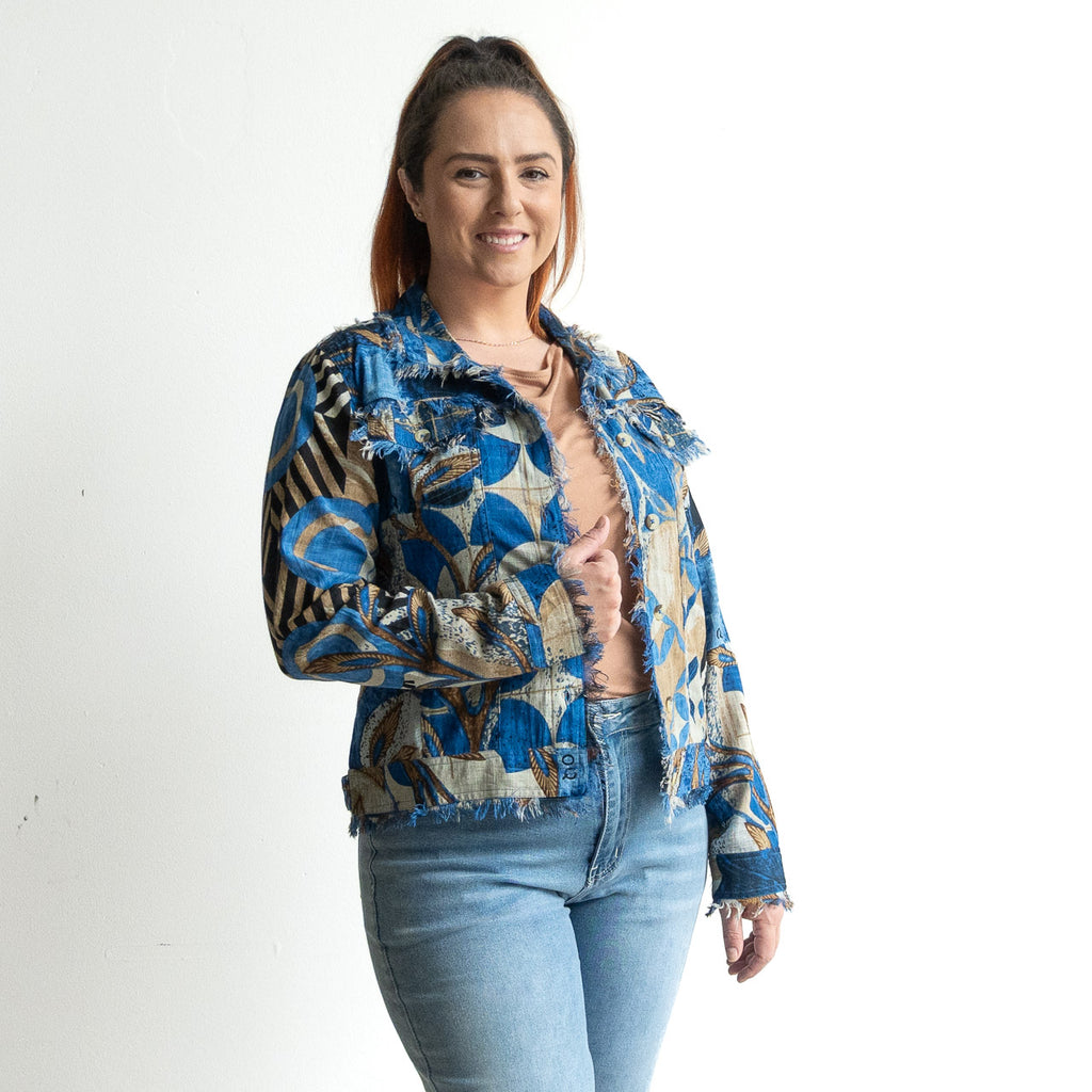 Raw Edge Summer Jacket by Orientique Australia - Wyndham - 23093