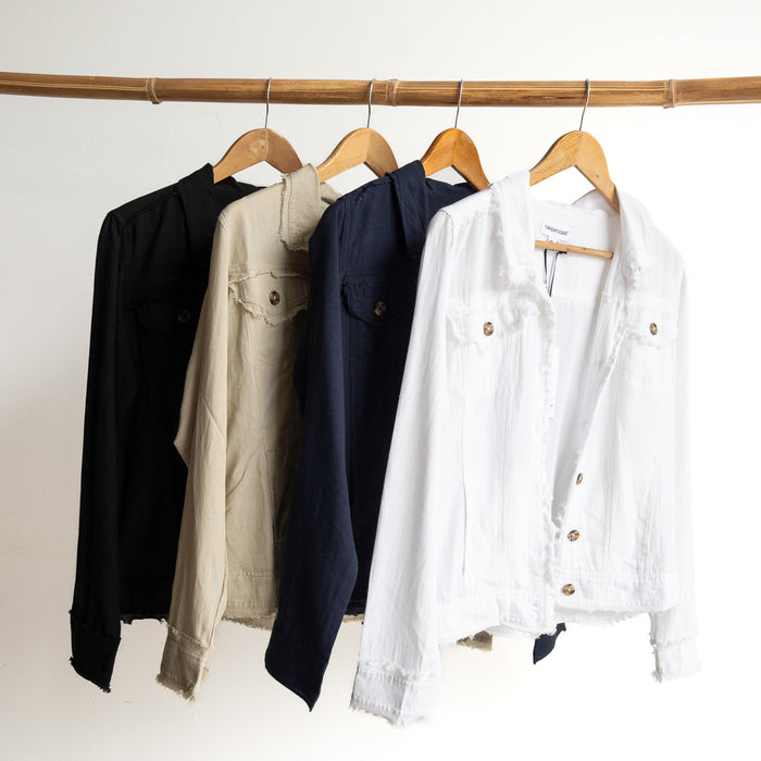 Raw Edge Summer Jacket by Orientique Australia - 62770