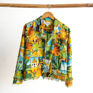 Raw Edge Summer Jacket by Orientique Australia - Guatemala - 32439M