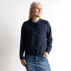 Raw Edge Jacket - 62843