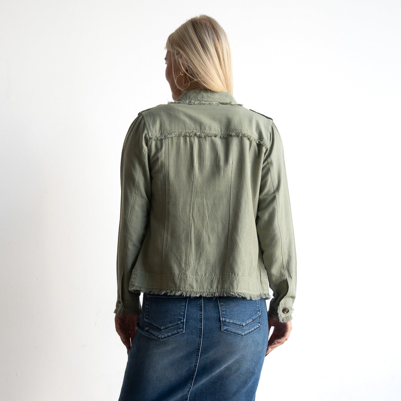 Raw Edge Jacket - 62843