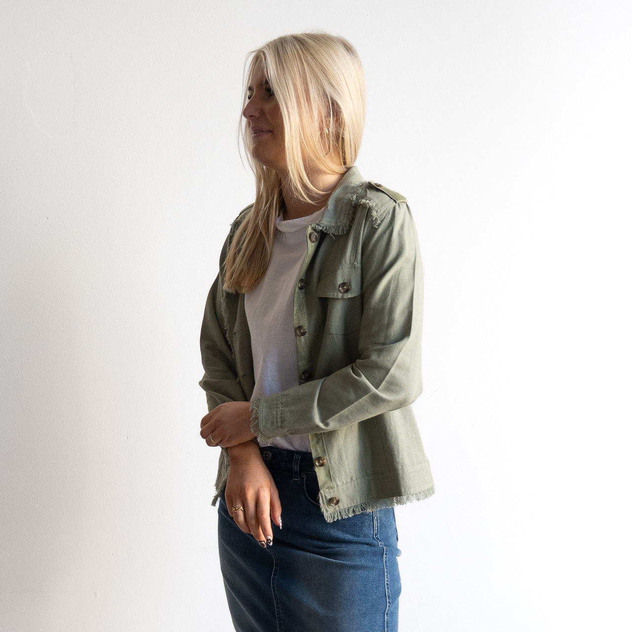 Raw Edge Jacket - 62843