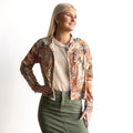 Raw Edge Jacket - Gordes Terracotta - 23171
