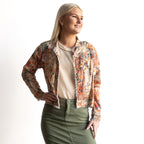 Raw Edge Jacket - Gordes Terracotta - 23171