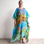 Resort Kaftan Maxi Dress - Island Life - 82004