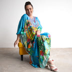 Resort Kaftan Maxi Dress - Island Life - 82004
