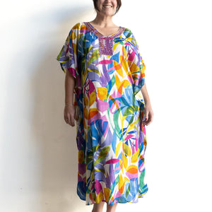 Resort Kaftan Midi Dress by Escape - Melinda - 32361